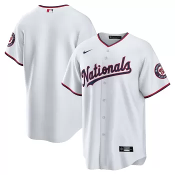 Men's Washington Nationals Nike White Alternate Replica Team Jersey Men's Washington Nationals Nike White Alternate Replica Team Jersey