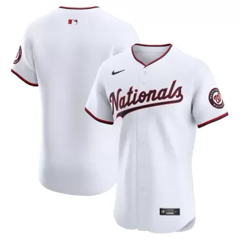 Men's Washington Nationals Nike White Home Elite Jersey Men's Washington Nationals Nike White Home Elite Jersey