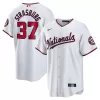 Men's Washington Nationals Stephen Strasburg Nike White Home Replica Jersey