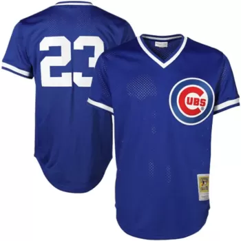 Mitchell & Ness Ryne Sandberg Chicago Cubs Cooperstown Authentic Collection Throwback Replica Jersey - Royal Blue Mitchell & Ness Ryne Sandberg Chicago Cubs Cooperstown Authentic Collection Throwback Replica Jersey - Royal Blue