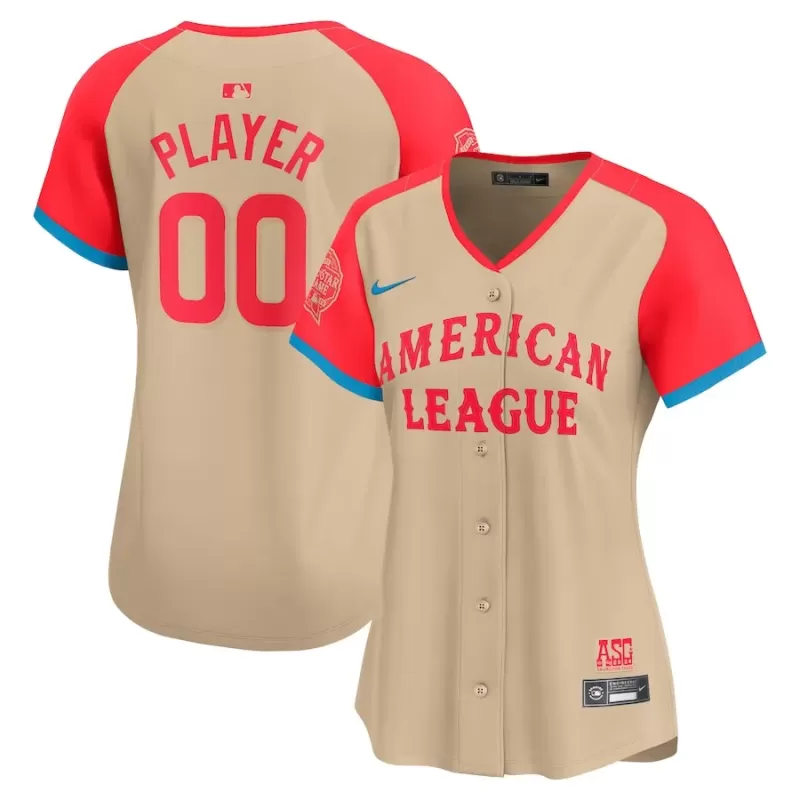 Women's American League Nike Cream 2024 MLB All-Star Game Limited Pick-A-Player Jersey Women's American League Nike Cream 2024 MLB All-Star Game Limited Pick-A-Player Jersey