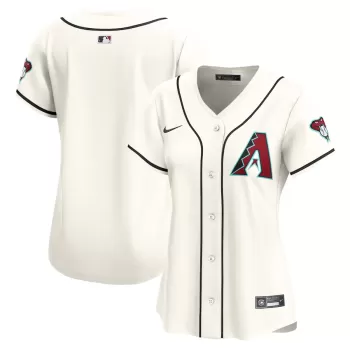 Women's Arizona Diamondbacks Nike White Home Limited Jersey Women's Arizona Diamondbacks Nike White Home Limited Jersey