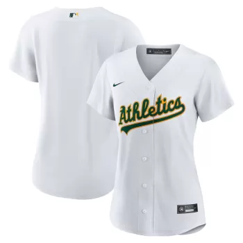 Women's Athletics Nike White Home Blank Replica Jersey Women's Athletics Nike White Home Blank Replica Jersey