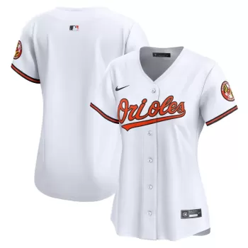 Women's Baltimore Orioles Nike White Home Limited Jersey Women's Baltimore Orioles Nike White Home Limited Jersey