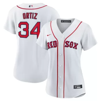 Women's Boston Red Sox David Ortiz Nike White Home Replica Jersey Women's Boston Red Sox David Ortiz Nike White Home Replica Jersey