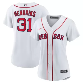 Women's Boston Red Sox Liam Hendriks Nike White Home Replica Jersey Women's Boston Red Sox Liam Hendriks Nike White Home Replica Jersey