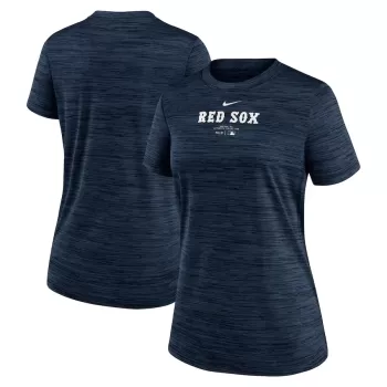Women's Boston Red Sox Nike Navy Authentic Collection Velocity Performance T-Shirt Women's Boston Red Sox Nike Navy Authentic Collection Velocity Performance T-Shirt