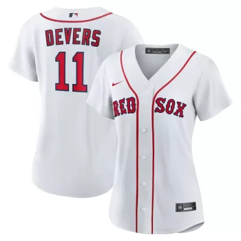 Women's Boston Red Sox Rafael Devers Nike White Home Replica Player Jersey Women's Boston Red Sox Rafael Devers Nike White Home Replica Player Jersey