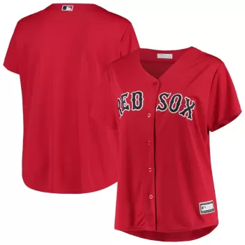 Women's Boston Red Sox Red Plus Size Alternate Replica Team Jersey Women's Boston Red Sox Red Plus Size Alternate Replica Team Jersey