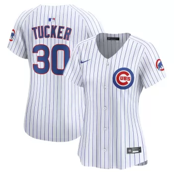 Women's Chicago Cubs Kyle Tucker Nike White Home Limited Player Jersey Women's Chicago Cubs Kyle Tucker Nike White Home Limited Player Jersey