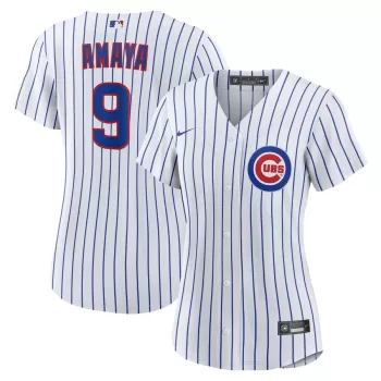 Women's Chicago Cubs Miguel Amaya Nike White Home Replica Jersey