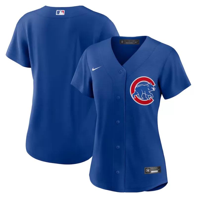 Women's Chicago Cubs Nike Royal Alternate Replica Team Jersey Women's Chicago Cubs Nike Royal Alternate Replica Team Jersey