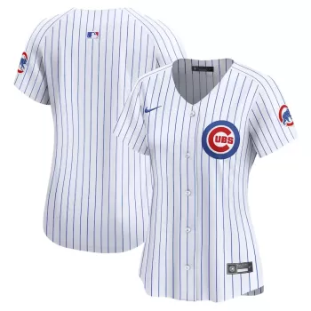 Women's Chicago Cubs Nike White Home Limited Jersey Women's Chicago Cubs Nike White Home Limited Jersey