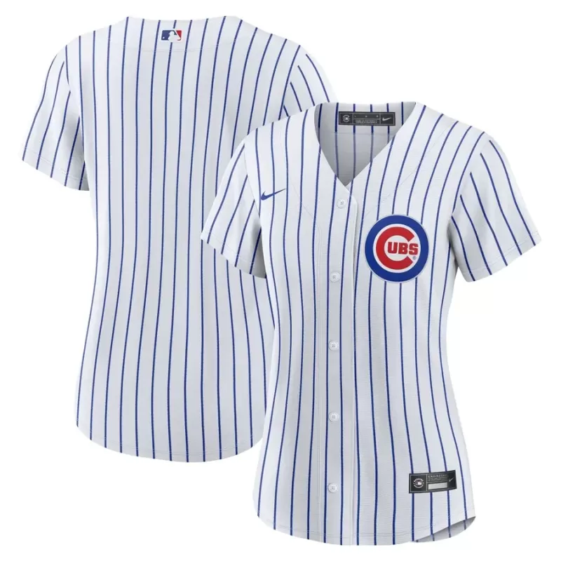 Women's Chicago Cubs Nike White Home Replica Team Jersey Women's Chicago Cubs Nike White Home Replica Team Jersey