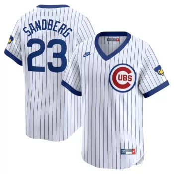 Women's Chicago Cubs Nike White Ryne Sandberg Throwback Cooperstown Limited Jersey Women's Chicago Cubs Nike White Ryne Sandberg Throwback Cooperstown Limited Jersey