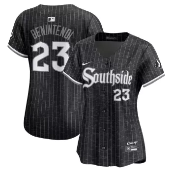 Women's Chicago White Sox Andrew Benintendi Nike Black City Connect Limited Jersey Women's Chicago White Sox Andrew Benintendi Nike Black City Connect Limited Jersey