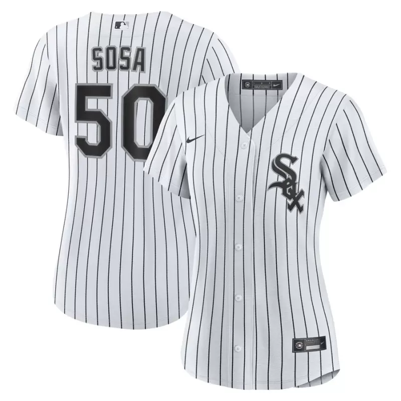 Women's Chicago White Sox Lenyn Sosa Nike White Home Replica Jersey