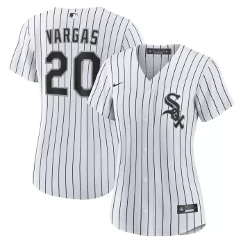 Women's Chicago White Sox Miguel Vargas Nike White Home Replica Jersey Women's Chicago White Sox Miguel Vargas Nike White Home Replica Jersey
