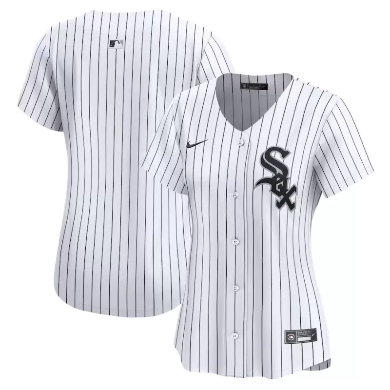 Women's Chicago White Sox Nike White Home Limited Jersey Women's Chicago White Sox Nike White Home Limited Jersey