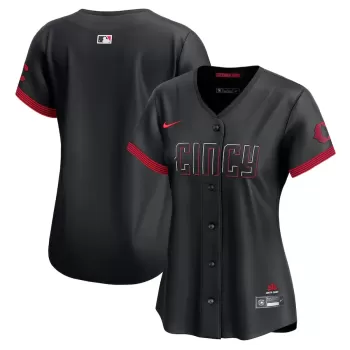 Women's Cincinnati Reds Nike Black City Connect Elite Jersey Women's Cincinnati Reds Nike Black City Connect Elite Jersey