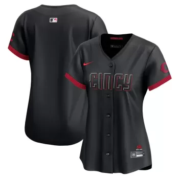 Women's Cincinnati Reds Nike Black City Connect Limited Jersey Women's Cincinnati Reds Nike Black City Connect Limited Jersey