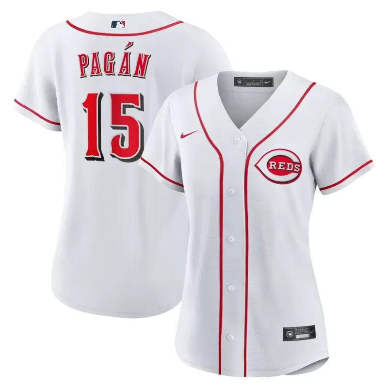 Women's Cincinnati Reds Emilio Pagan Nike White Home Replica Jersey Women's Cincinnati Reds Emilio Pagan Nike White Home Replica Jersey
