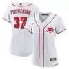 Women's Cincinnati Reds Tyler Stephenson Nike White Home Replica Jersey