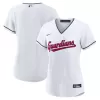 Women's Cleveland Guardians Nike White Home Replica Team Jersey