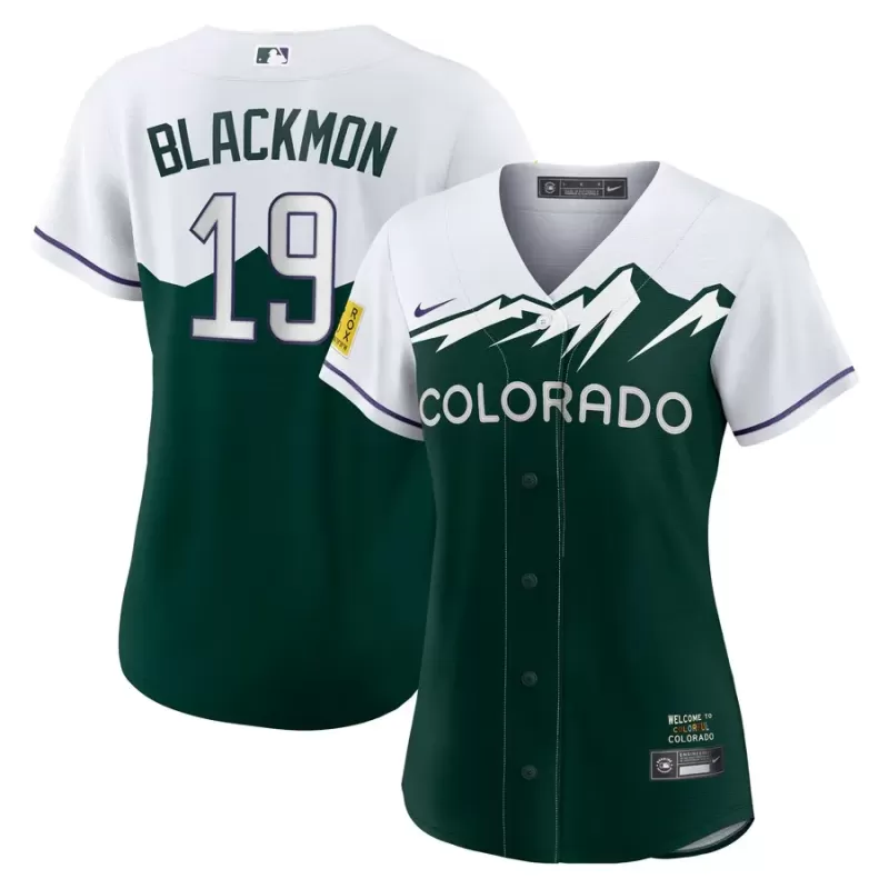 Women's Colorado Rockies Charlie Blackmon Nike White/Forest Green City Connect Replica Player Jersey Women's Colorado Rockies Charlie Blackmon Nike White/Forest Green City Connect Replica Player Jersey
