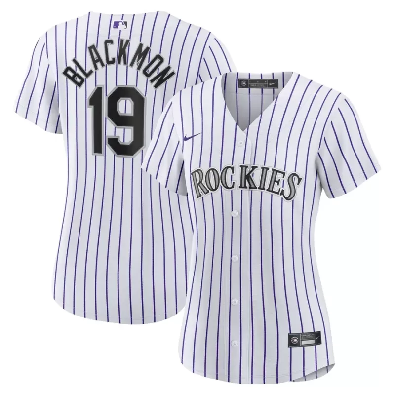 Women's Colorado Rockies Charlie Blackmon Nike White Home Replica Player Jersey Women's Colorado Rockies Charlie Blackmon Nike White Home Replica Player Jersey