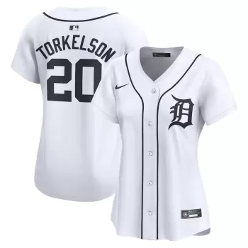 Women's Detroit Tigers Spencer Torkelson Nike White Home Limited Player Jersey Women's Detroit Tigers Spencer Torkelson Nike White Home Limited Player Jersey
