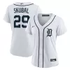 Women's Detroit Tigers Tarik Skubal Nike White Home Replica Player Jersey