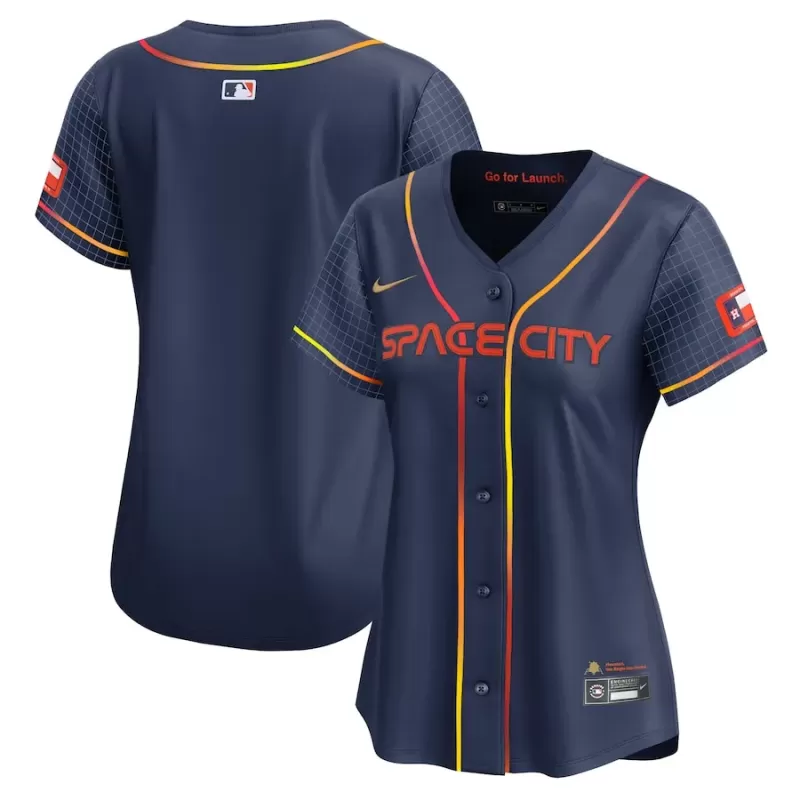 Women's Houston Astros Nike Navy City Connect Limited Jersey Women's Houston Astros Nike Navy City Connect Limited Jersey