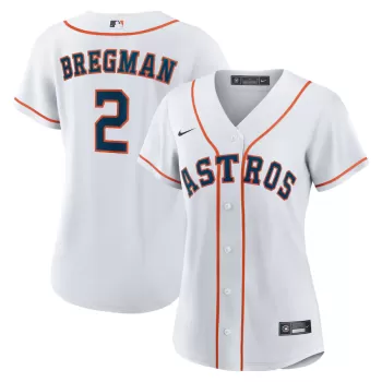 Women's Houston Astros Alex Bregman Nike White Home Replica Player Jersey Women's Houston Astros Alex Bregman Nike White Home Replica Player Jersey