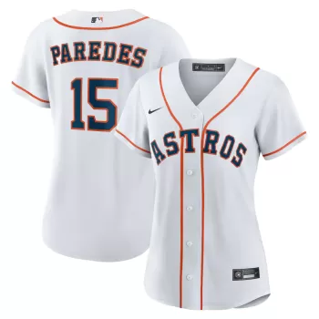 Women's Houston Astros Isaac Paredes Nike White Home Replica Jersey Women's Houston Astros Isaac Paredes Nike White Home Replica Jersey