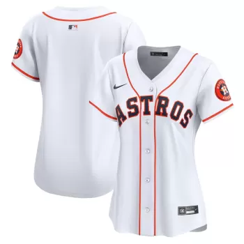 Women's Houston Astros Nike White Home Limited Jersey Women's Houston Astros Nike White Home Limited Jersey