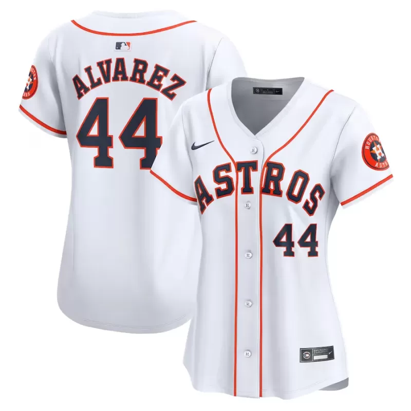Women's Houston Astros Yordan Alvarez Nike White Home Limited Player Jersey Women's Houston Astros Yordan Alvarez Nike White Home Limited Player Jersey