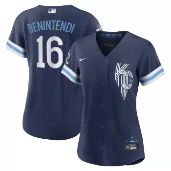 Women's Kansas City Royals Andrew Benintendi Nike Navy City Connect Replica Player Jersey Women's Kansas City Royals Andrew Benintendi Nike Navy City Connect Replica Player Jersey