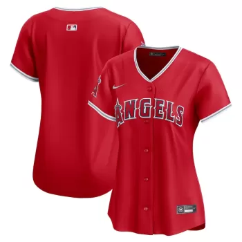 Women's Los Angeles Angels Nike Red Alternate Limited Jersey Women's Los Angeles Angels Nike Red Alternate Limited Jersey