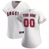 Women's Los Angeles Angels Nike White Home Replica Custom Jersey