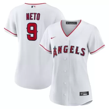 Women's Los Angeles Angels Zach Neto Nike White Home Replica Jersey Women's Los Angeles Angels Zach Neto Nike White Home Replica Jersey