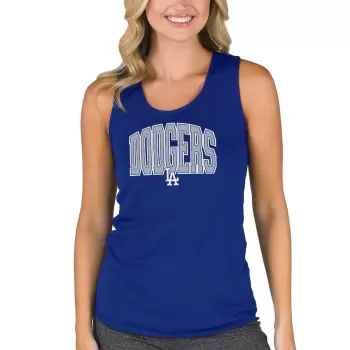 Women's Los Angeles Dodgers Concepts Sport Royal Marathon Racerback Tank Top Women's Los Angeles Dodgers Concepts Sport Royal Marathon Racerback Tank Top
