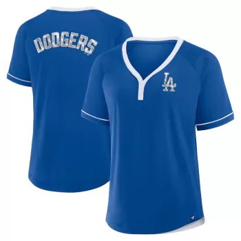 Women's Los Angeles Dodgers Fanatics Royal League Diva Star Raglan V-Neck T-Shirt Women's Los Angeles Dodgers Fanatics Royal League Diva Star Raglan V-Neck T-Shirt