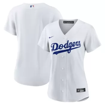 Women's Los Angeles Dodgers Nike White Home Blank Replica Jersey Women's Los Angeles Dodgers Nike White Home Blank Replica Jersey