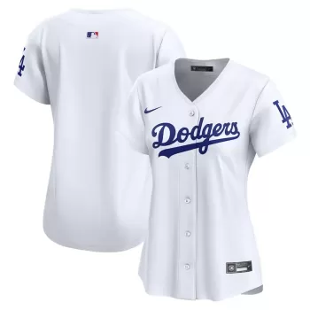 Women's Los Angeles Dodgers Nike White Home Limited Jersey Women's Los Angeles Dodgers Nike White Home Limited Jersey