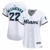 Women's Miami Marlins Sandy Alcantara Nike White Home Limited Player Jersey