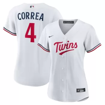 Women's Minnesota Twins Carlos Correa Nike White Home Replica Player Jersey Women's Minnesota Twins Carlos Correa Nike White Home Replica Player Jersey