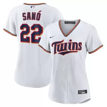 Women's Minnesota Twins Miguel Sano Nike White Home Replica Player Jersey Women's Minnesota Twins Miguel Sano Nike White Home Replica Player Jersey
