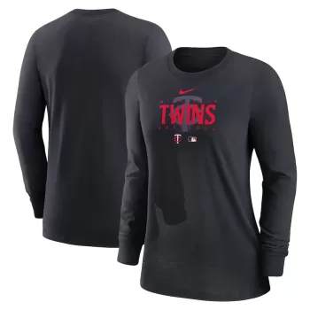Women's Minnesota Twins Nike Authentic Collection Legend Performance Long Sleeve T-Shirt Women's Minnesota Twins Nike Authentic Collection Legend Performance Long Sleeve T-Shirt