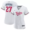 Women's Minnesota Twins Ryan Jeffers Nike White Home Replica Jersey